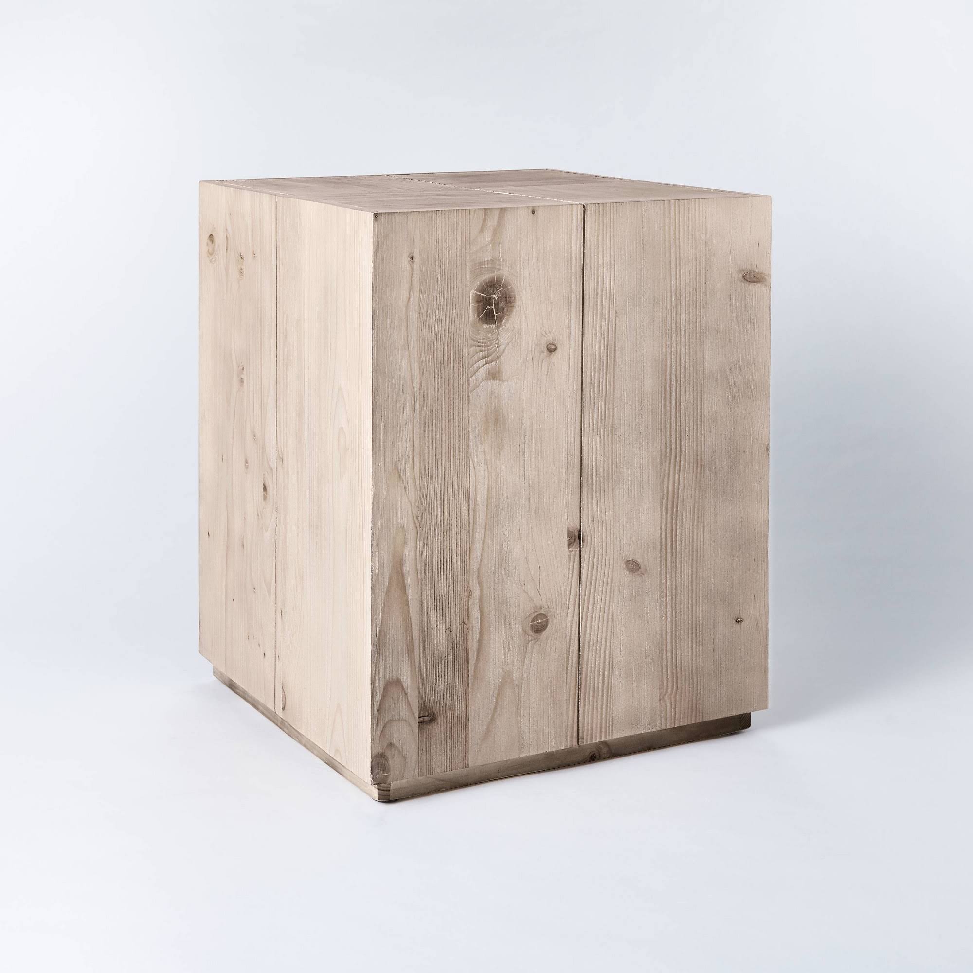 Wood Stump Accent Table - Threshold Designed with Studio McGee