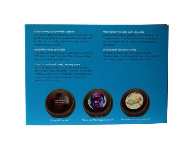 Amazon Echo Spot Smart Home Assistant - Black B073SQYXTW