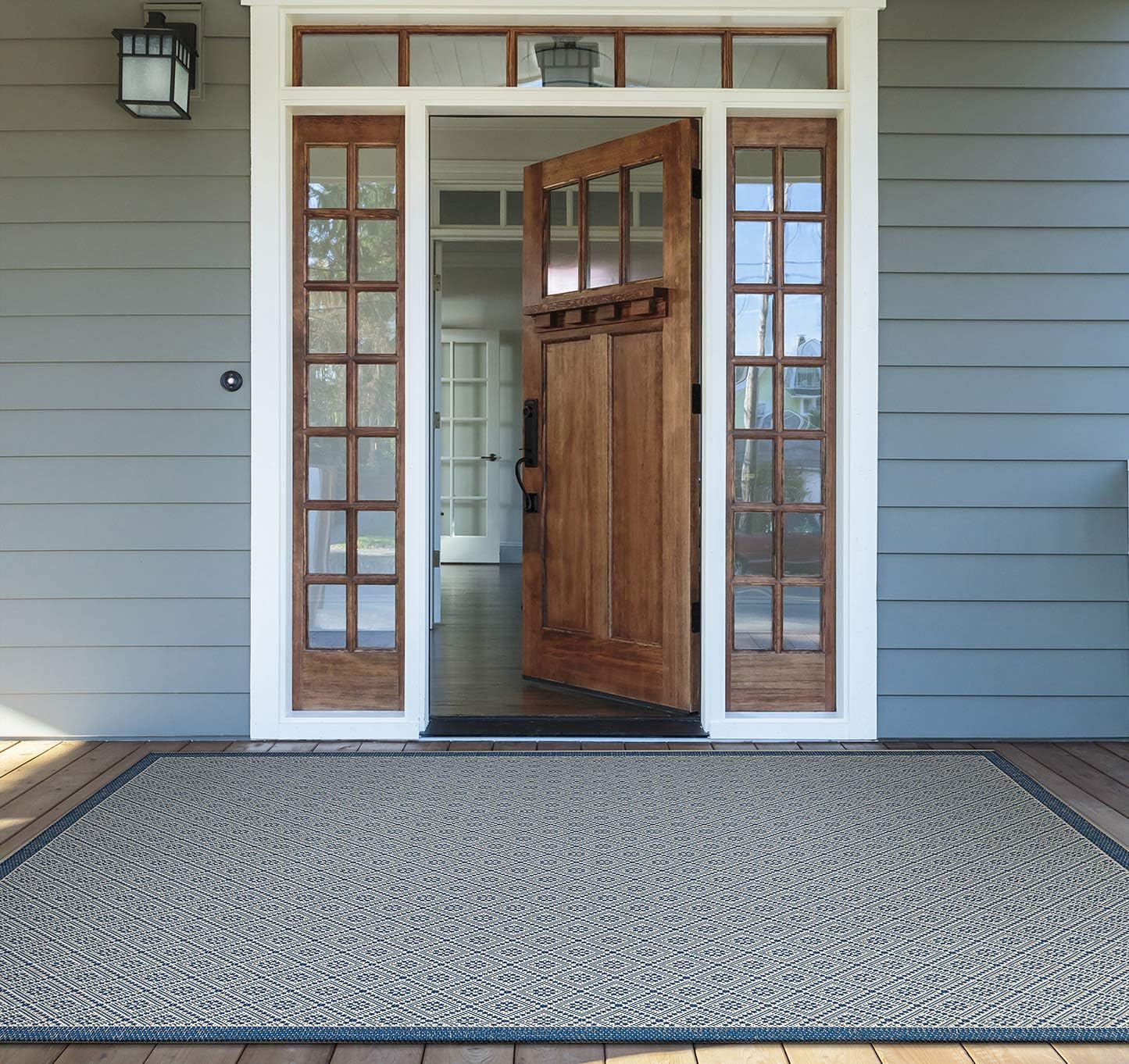 Couristan Monaco Sea Pier Indoor/Outdoor Area Rug, 8'6