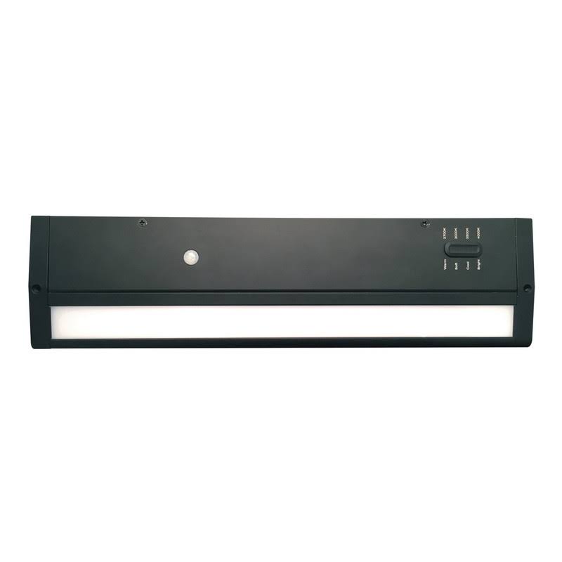 Halo 18in Matte Black Selectable CCT u0026 USB Port Premium Undercabinet