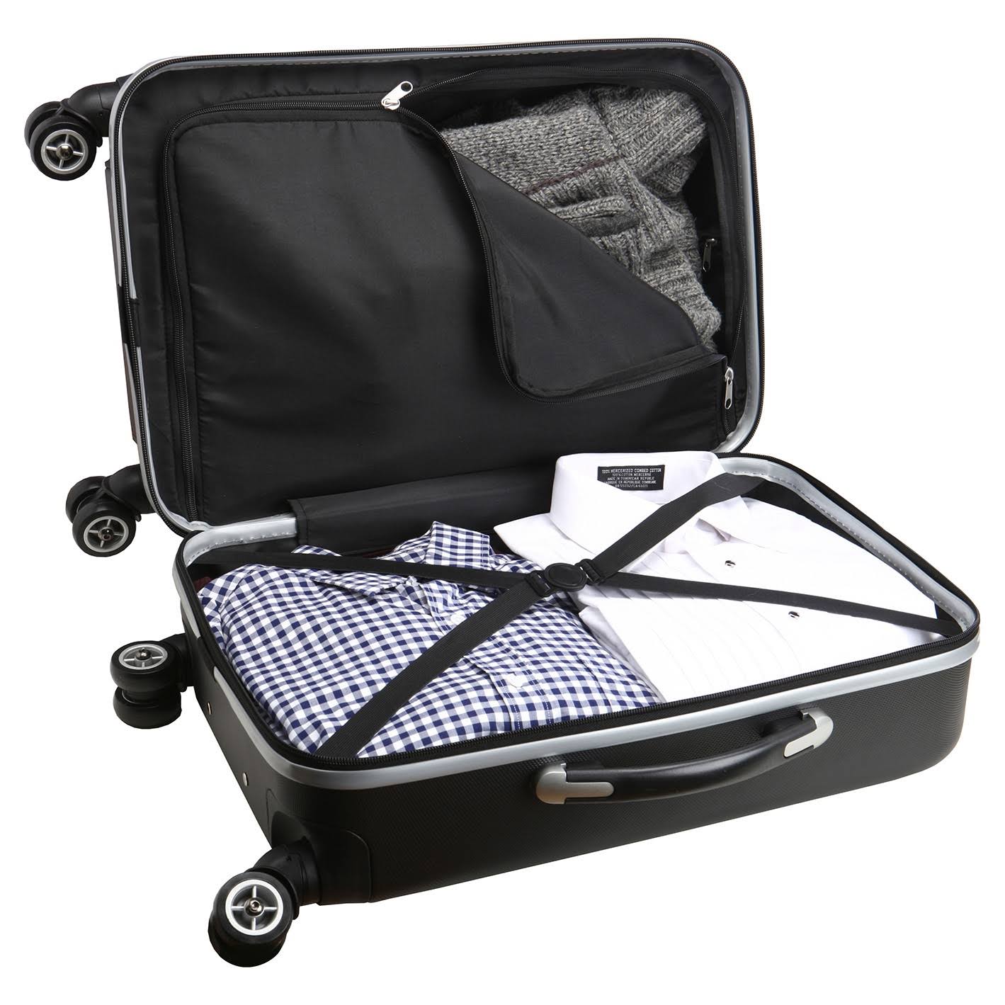 NFL New York Jets Carry-On Hardcase Spinner, Black