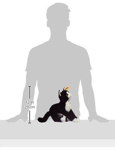 Steiff Mimmi Dangling Cat (Black/ White)