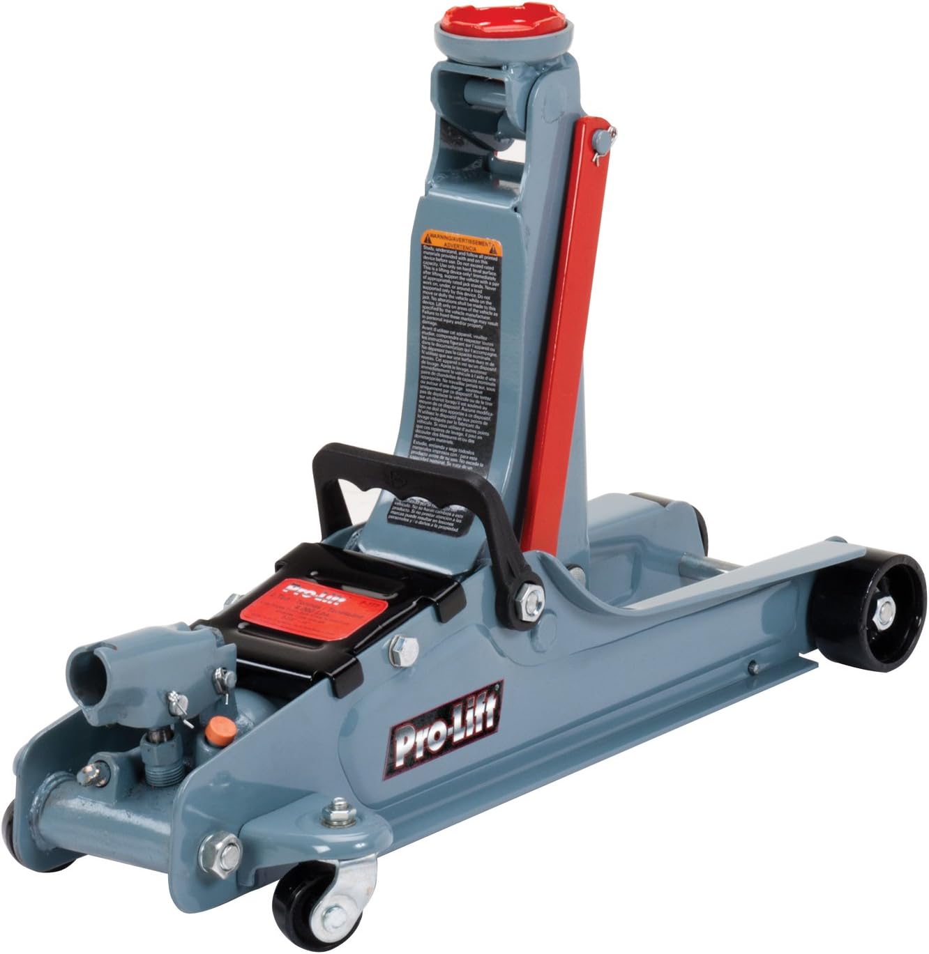 Pro-Lift F-767 Grey Low Profile Floor Jack - 2 Ton Capacity Pack of 2