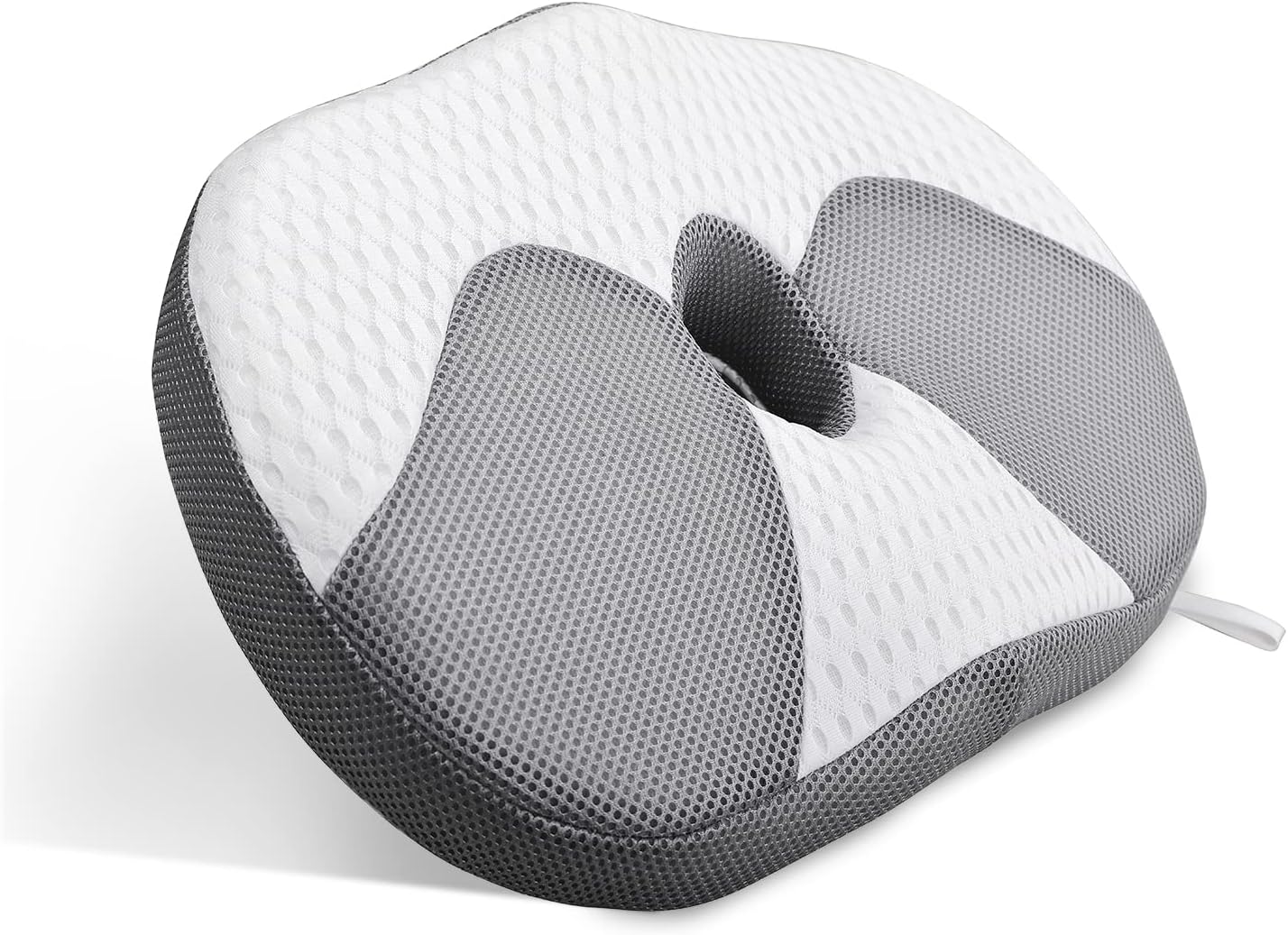 Vessgra Hot Tub Booster Seat, 4D Air Mesh Bathtub Seat Cushion with 6 Non-Slip Powerful Suction Cups, Adults Submersible Spa Pillow, Washable and Quick Dry Bath Accessories for Indoor & Outdoor Hottub