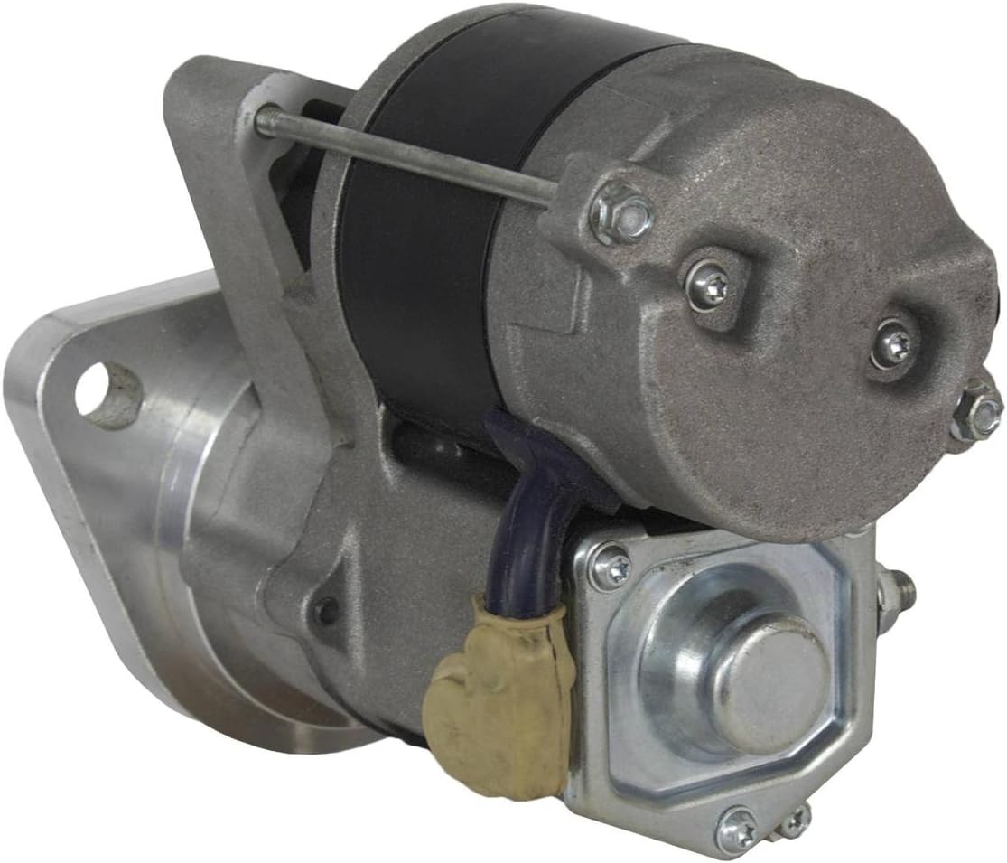Rareelectrical NEW STARTER COMPATIBLE WITH MASSEY FERGUSON FARM TRACTOR MF-205 TOYOSHA 2-77 1979-1984 3601-8501-01 3601850101 5601-8501-00 5601850100 S114-264 S114264 S114-264A S114264A