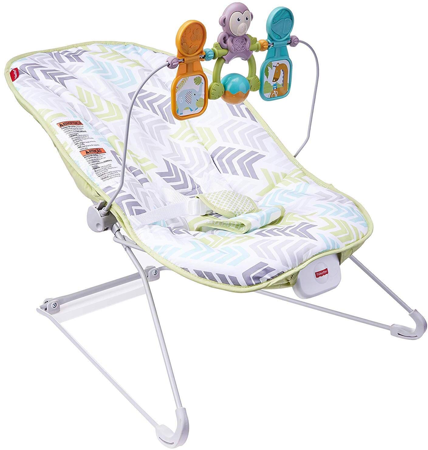 Fisher-Price Baby's Bouncer Geo Meadow Pack of 2