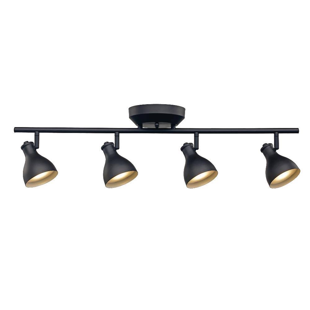 Monteaux Lighitng 2.5 ft. 4-Light Oil Rubbed Bronze Integrated LED Track Light Kit