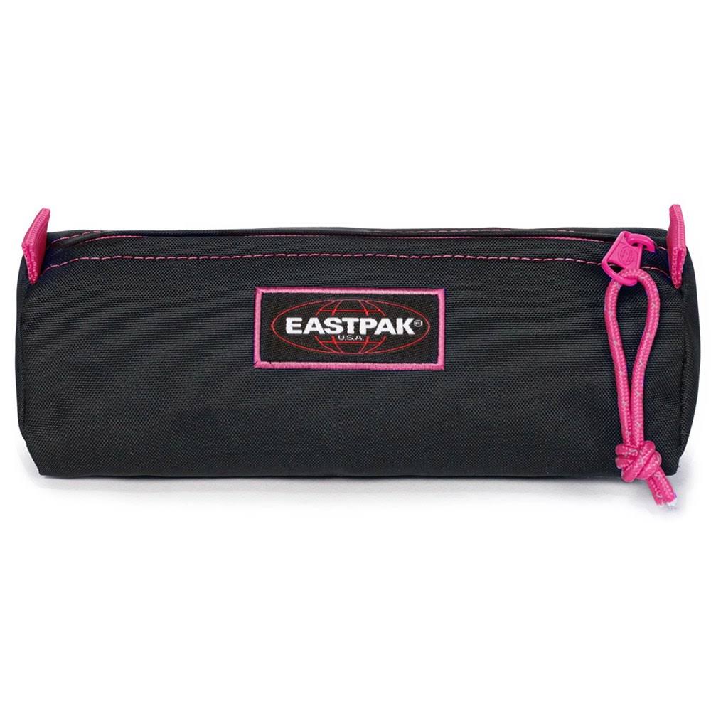 Eastpak Benchmark Single Pencil Case Black Magenta