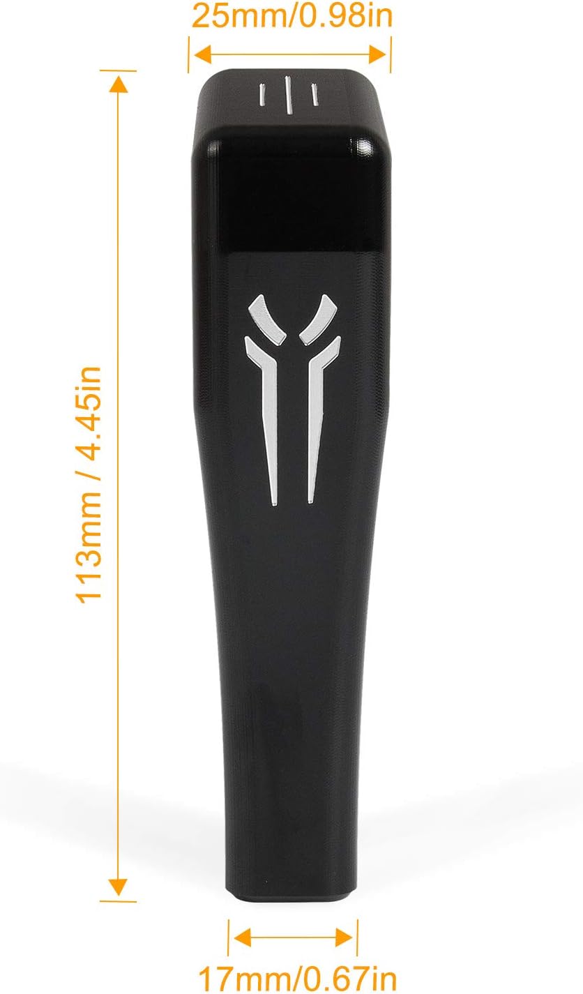 Ransoto X3 UTV Gear Selector Shift Knob Grip Aluminum Compatible with 2017-2022 Can Am Maverick X3 / X3 MAX All Models Replace 715004866