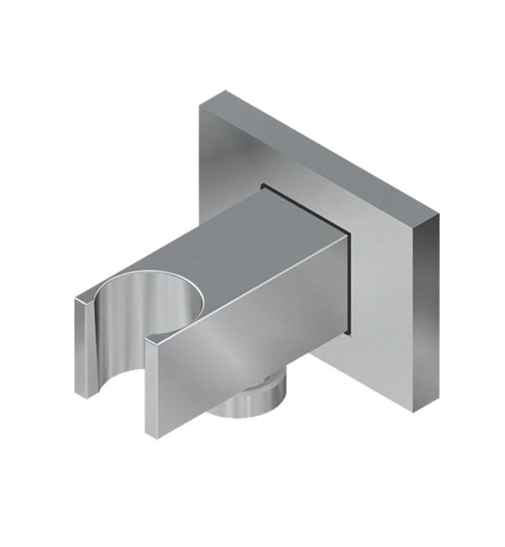 Graff G-8617-OB 2 1/2x22 Wall Mount Square Handshower Bracket with Integrated Wall Supply Elbow in Olive Bronze