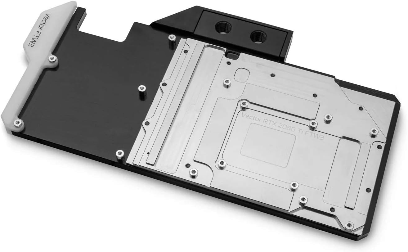 EKWB EK-Quantum Vector FTW3 RTX 2080 Ti GPU Water Block, D-RGB, Nickel/Acetal