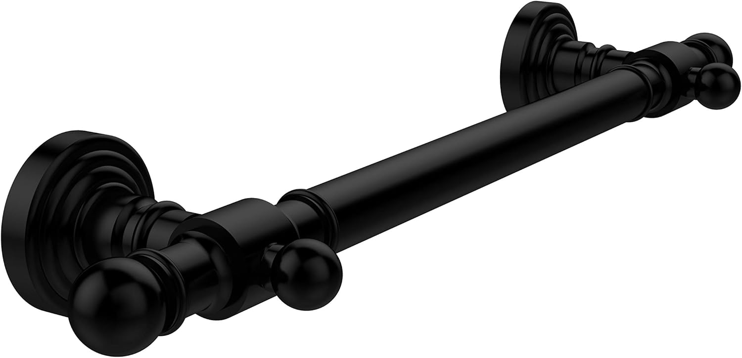 Allied Brass WP-GRS-16 16 inch Smooth Grab Bar, Matte Black