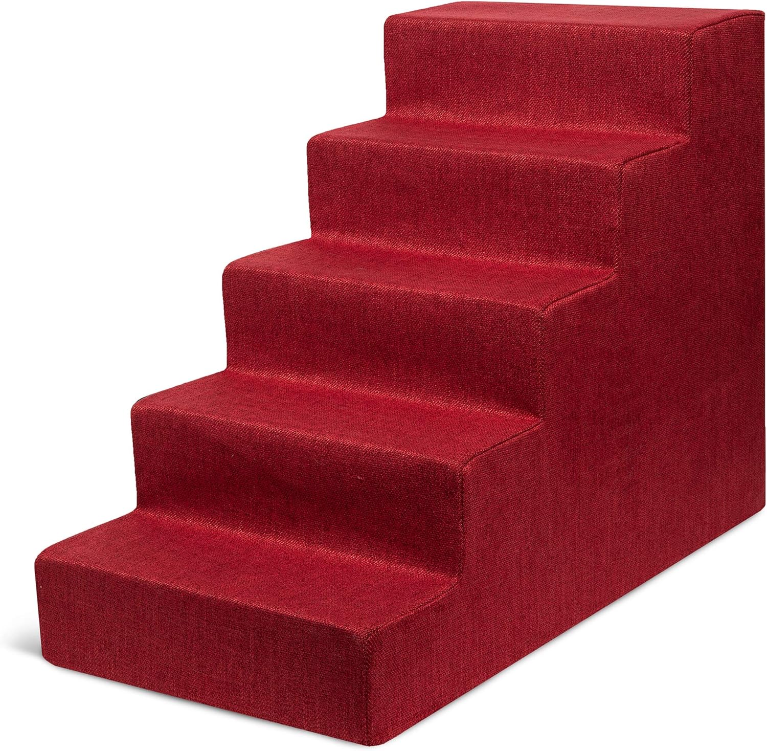 Best Pet Supplies Pet Steps and Stairs with CertiPUR-US Certified Foam for Dogs and Cats Pack of 2