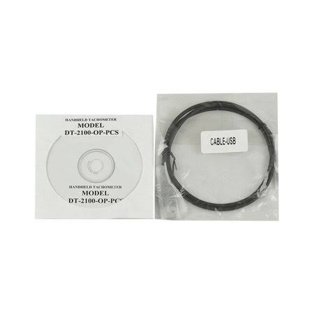 Shimpo DT-2100-OP-PCS Software with USB Cable for DT-2100 Tachometer