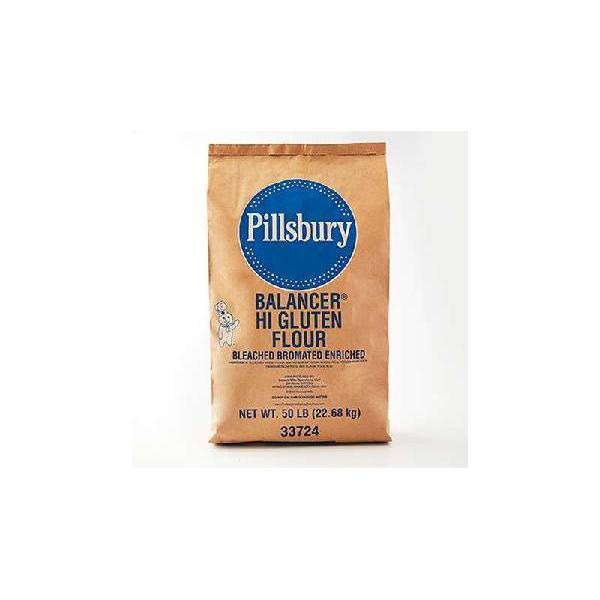 Pillsbury Balancer Flour Bleached/Bromated/Enriched/Malted, 50 Pound