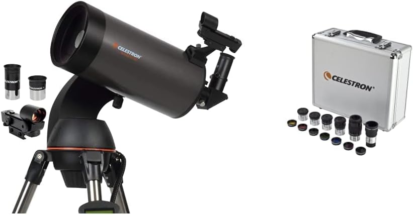 Celestron - NexStar 90SLT Computerized Telescope - Compact and Portable - Maksutov-Cassegrain Optical Design - SkyAlign Technology - Computerized Hand Control - 90mm Aperture