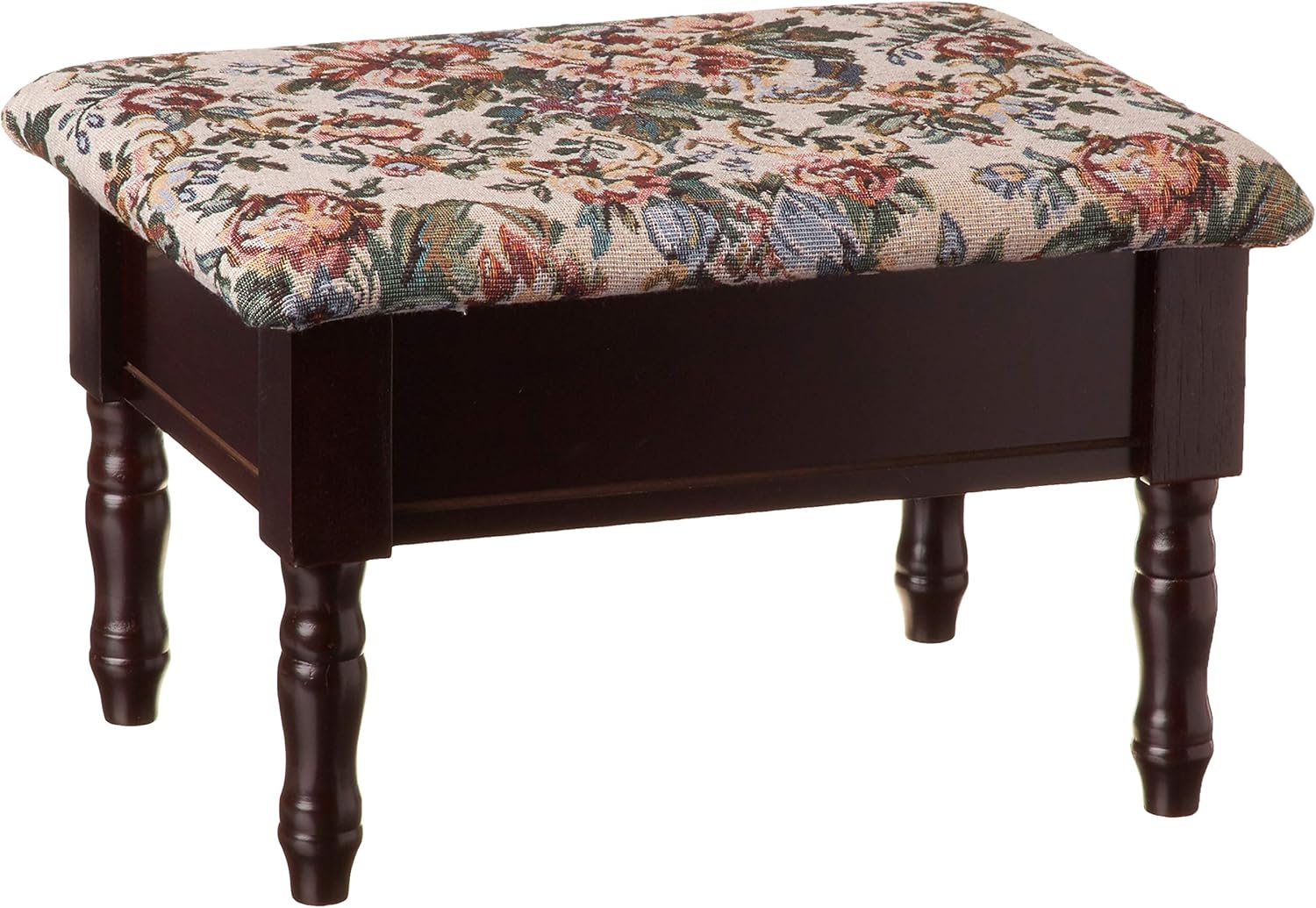 Frenchi Home Furnishing Footstool with Storage Pack of 2