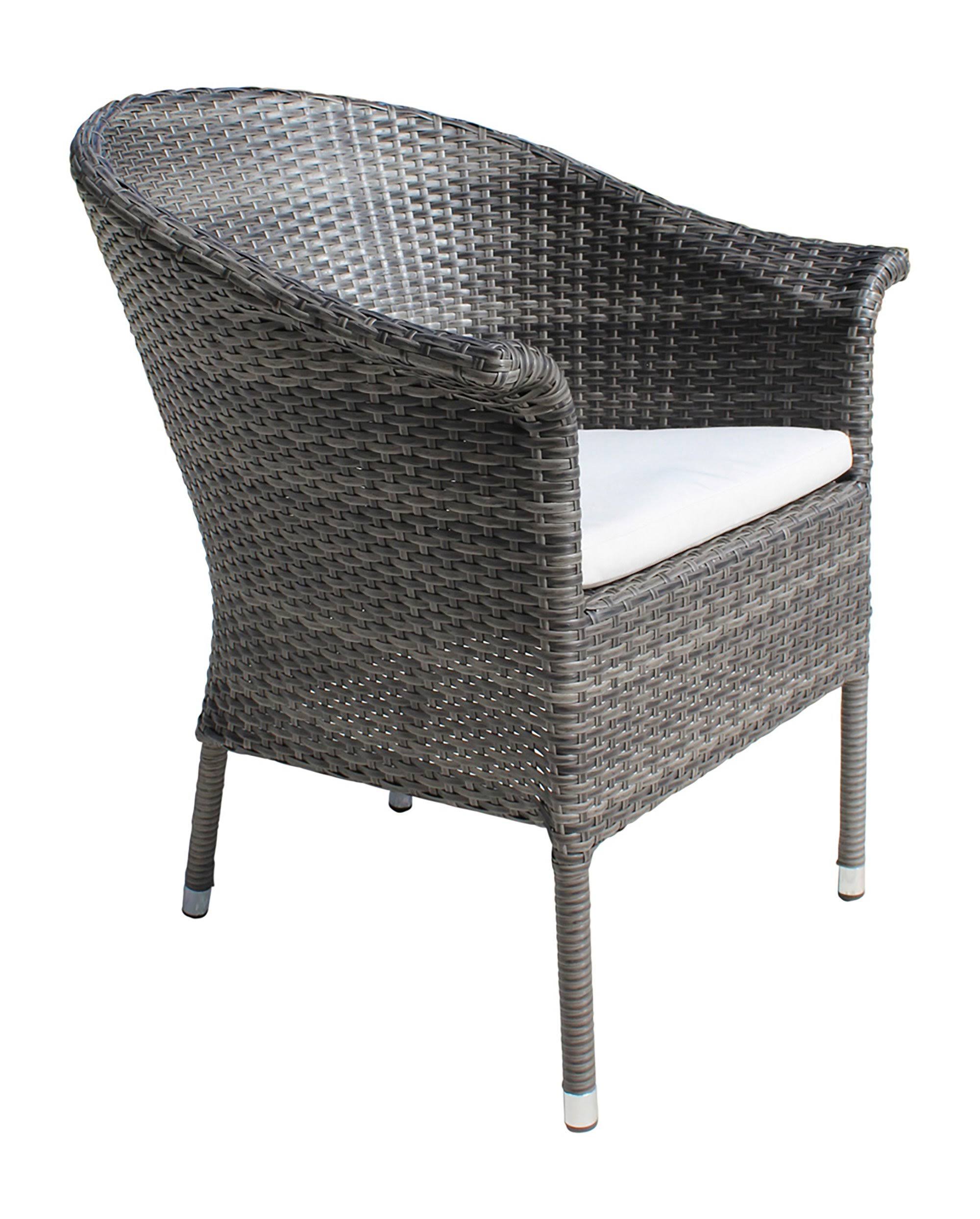 Hospitality Rattan Outdoor Stackable Woven Armchair | ShopLadder