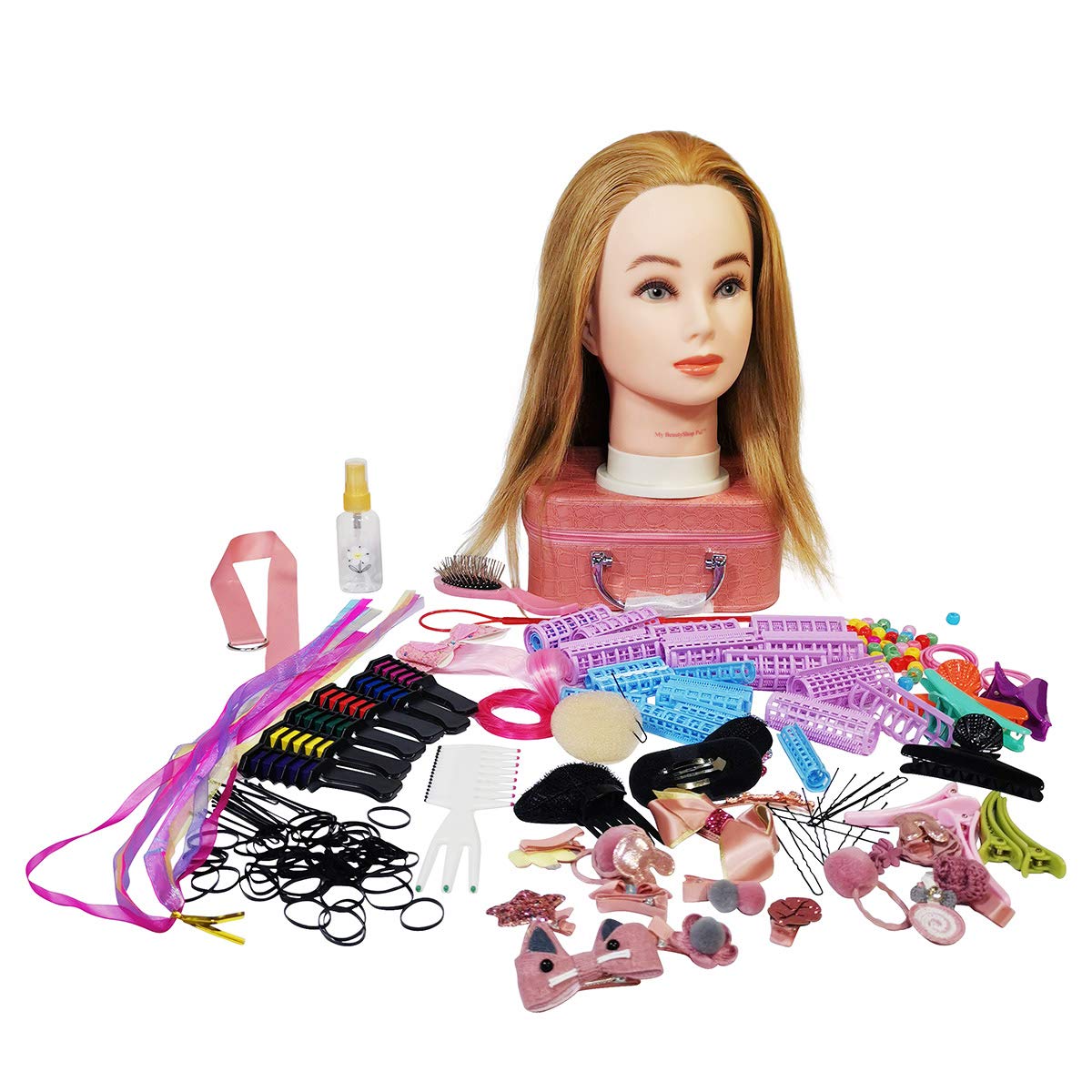 My Beauty Shop Pal Doll Head and Accessory Kits (MAYA - Deluxe Kit)