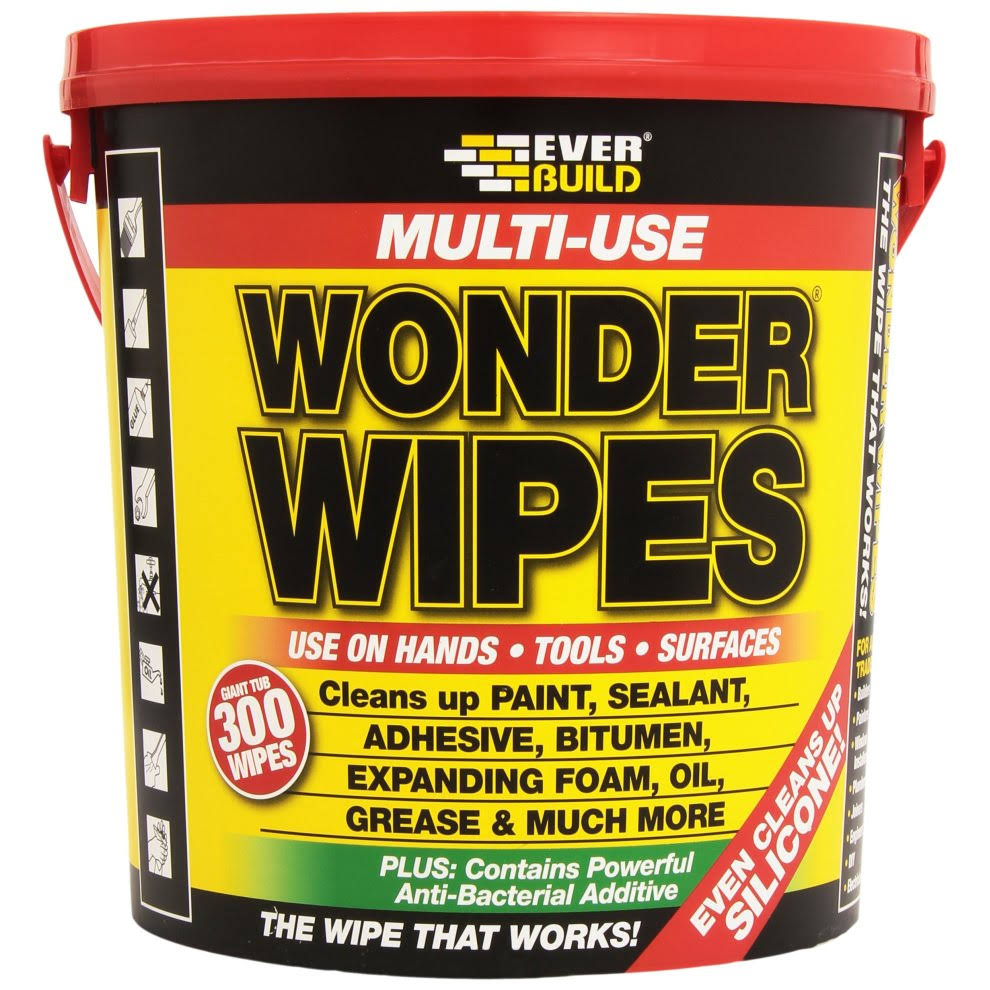 Everbuild GIANTWIPE Giant Wonder Wipes (Pack of 300)