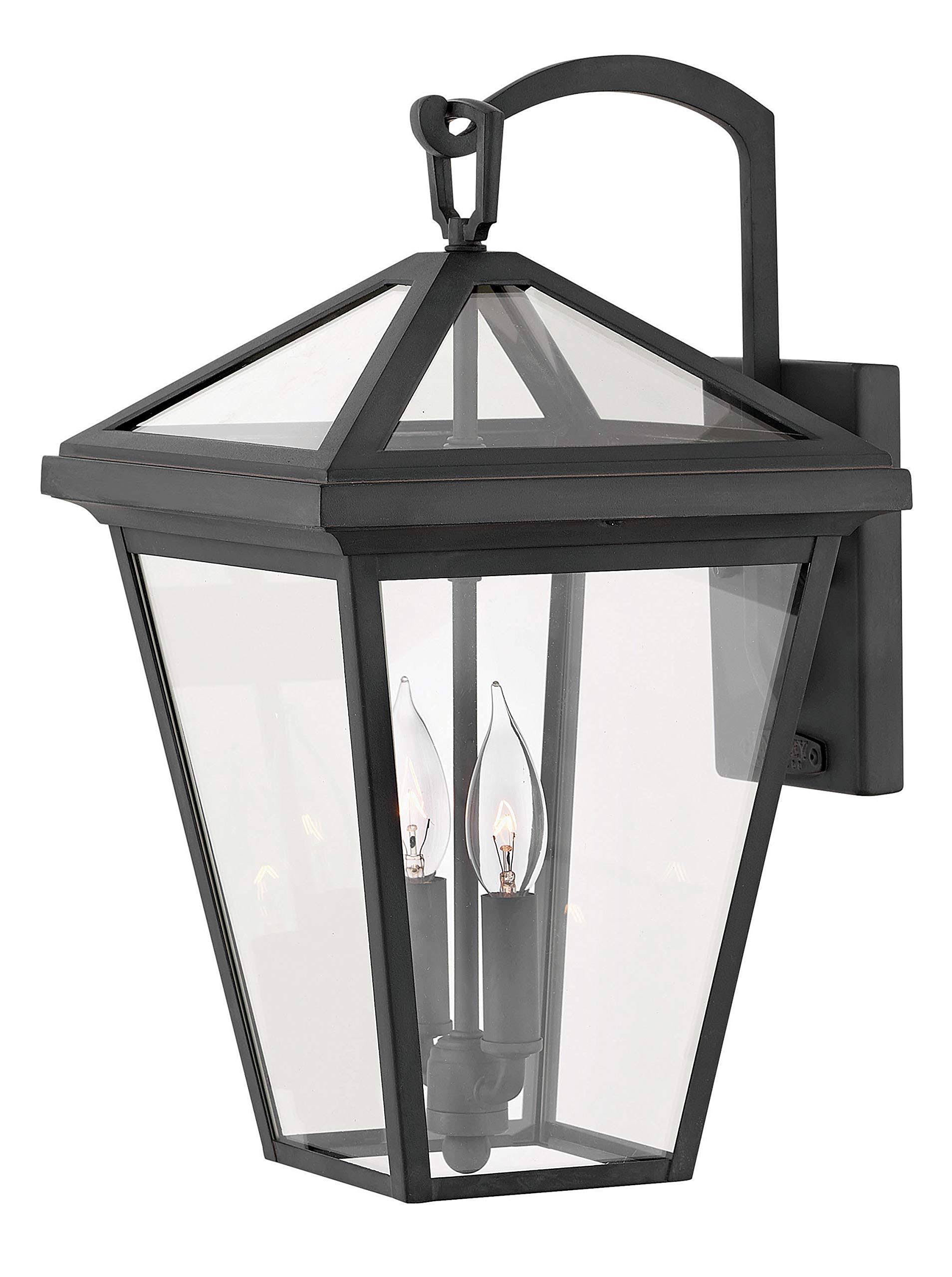 Hinkley Lighting 2564MB Alford Place Outdoor Wall Light, Museum Black