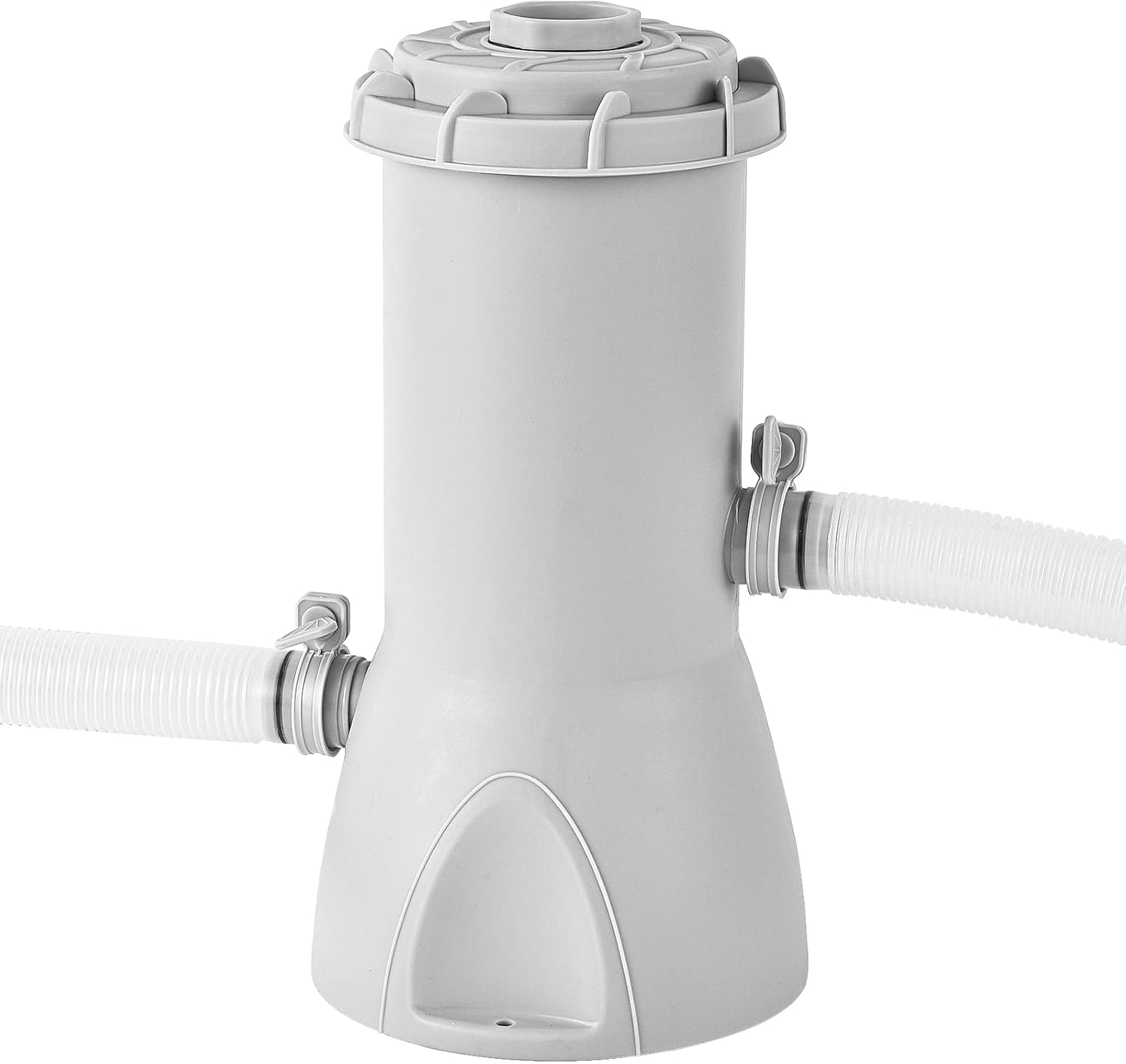 YIKEDA Ground Swimming Pool Filter Pump，1000 GPH Pump Flow with a Filter Cartridge,Quickly Set Up Ground Swimming Pools Pack of 2