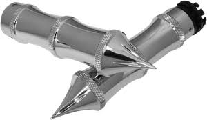 Accutronix GR100-LC Tribal Grips Chrome