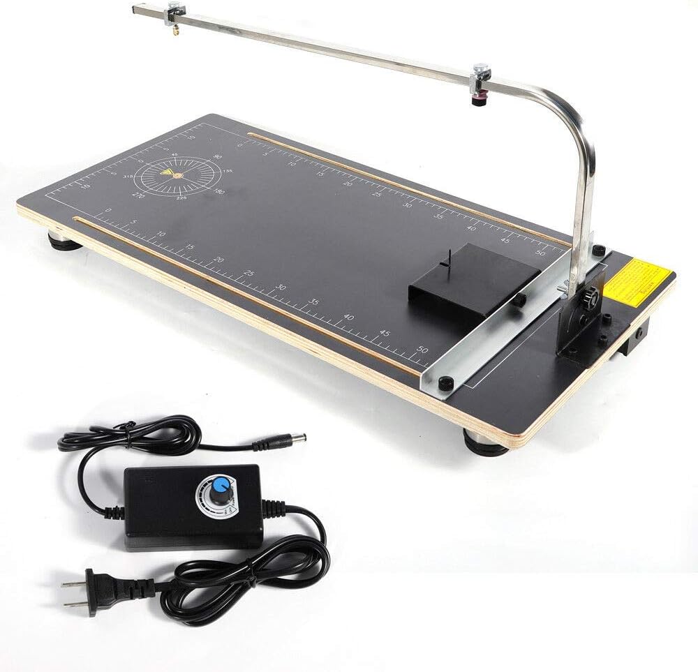 LOYALHEARTDY Hot Wire Cutter Working Table Tool | Styrofoam Foam Cutting Machine 30W US Stock