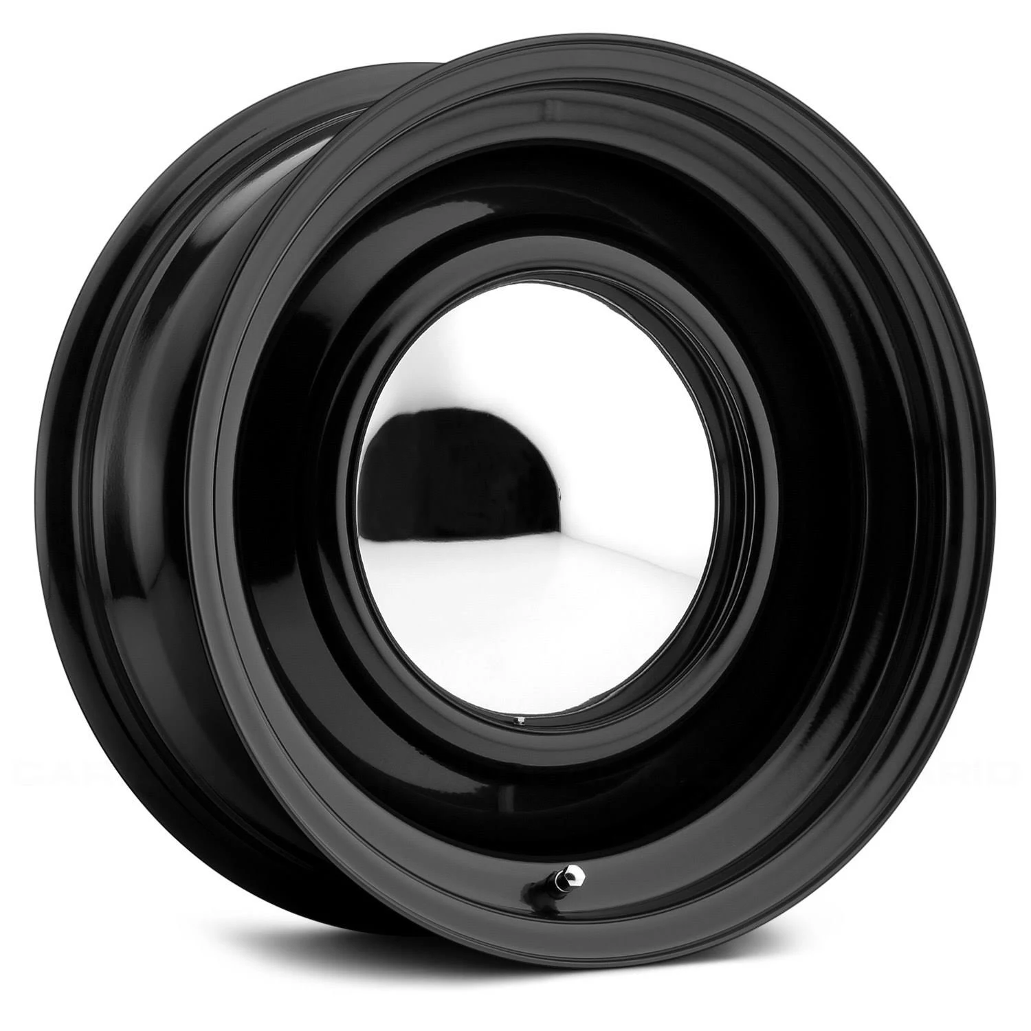 Raceline 61B-57060 - 61B Smoothie Series 15x22 Polished Black Wheel