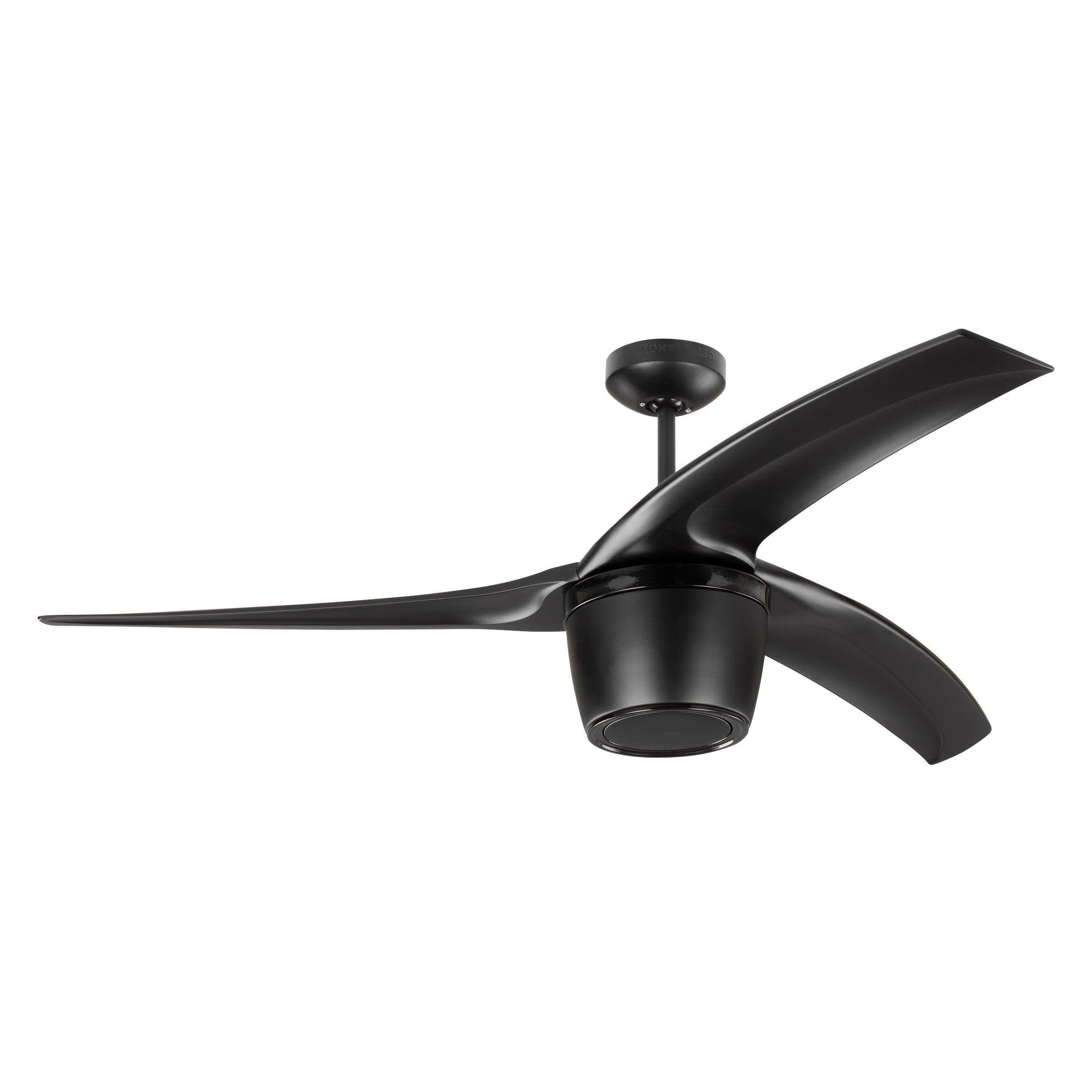 Monte Carlo Skylon 56 in. Matte Black Ceiling Fan