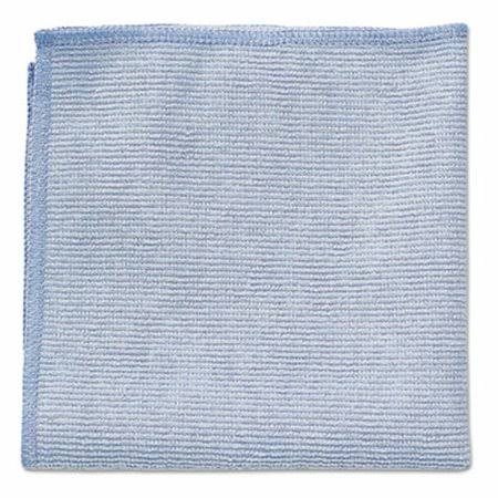 Rubbermaid Commercial Microfiber Cleaning Cloths 12 x 12 Blue 24 Pack (rcp 1820579)
