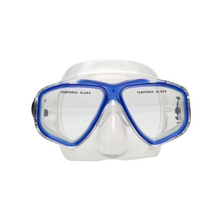 SeaDive Seaking Optical Lens Mask (Black Silicone)