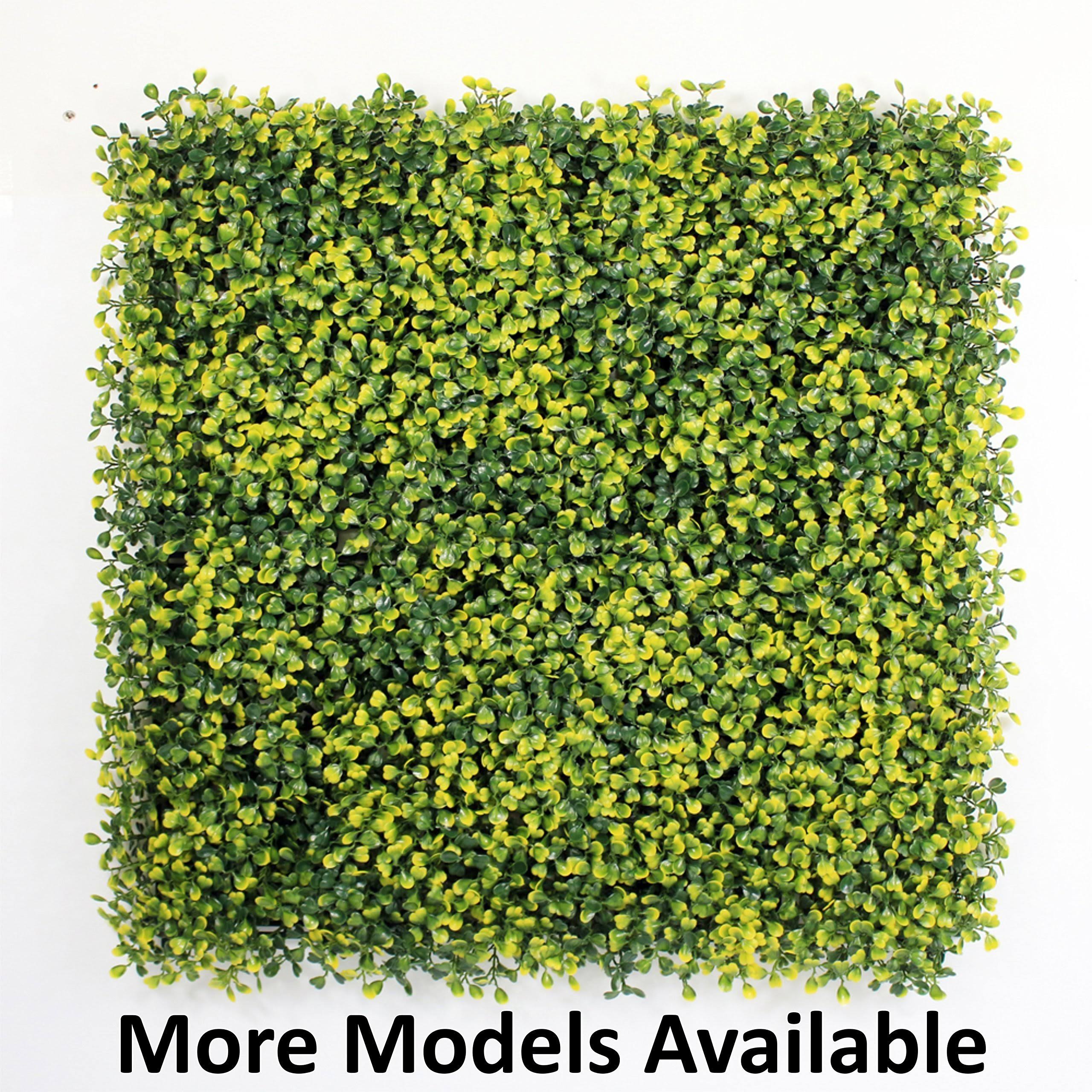 e-Joy Artificial Hedge Boxwood, Covers 33 Sq Feet, Adds Protection, Privacy Fences, Box Consist of 12 Packs (20 inch x 20 inch)