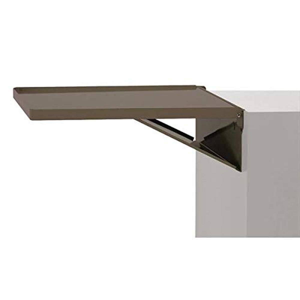 Kennedy Manufacturing DS1B K1800 Series 20in Fold-Away Cabinet Shelf, Brown