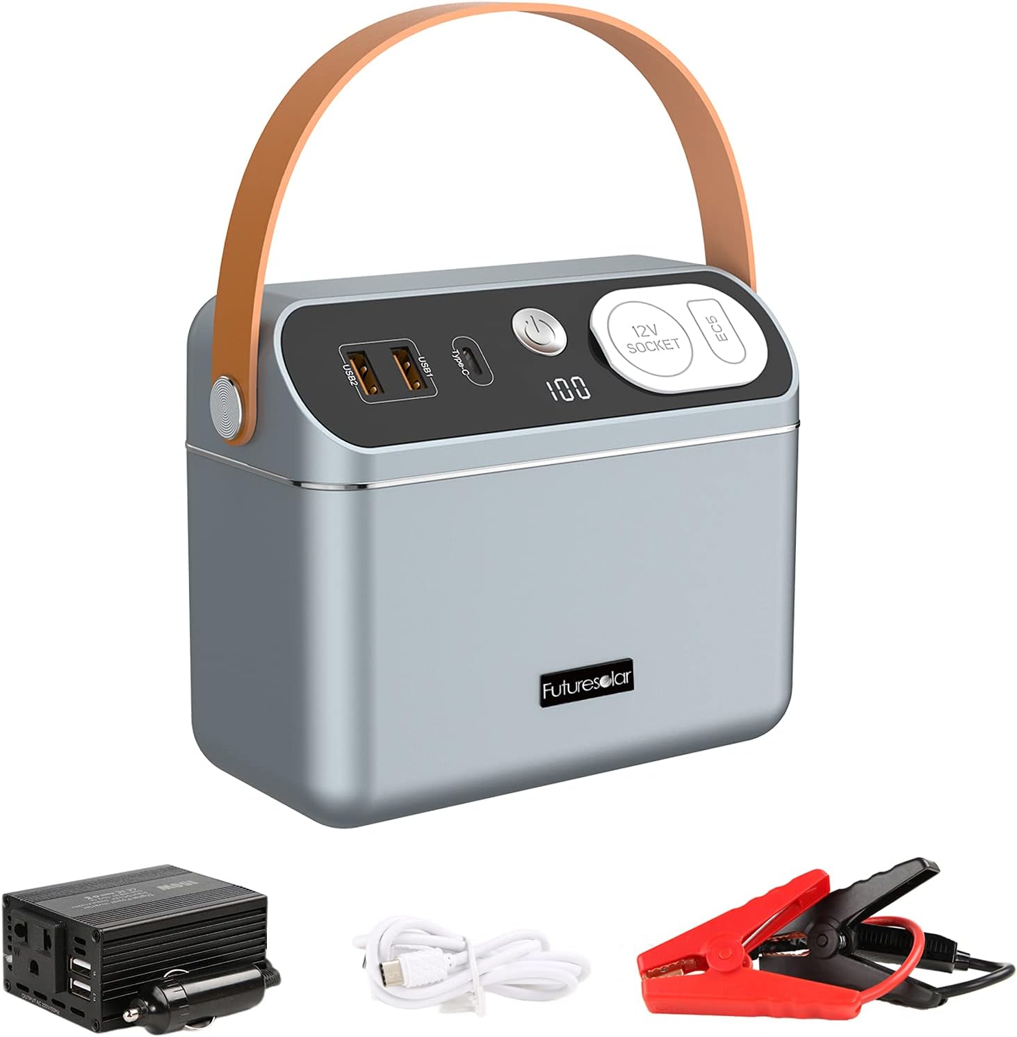 222Wh Portable Power Station ,60000mAh Camping Generator Lithium Battery Power Supply with 150W Inverter Backup Pack Power Supply for CPAP Outdoor Advanture Load Trip Home RV Emergency.