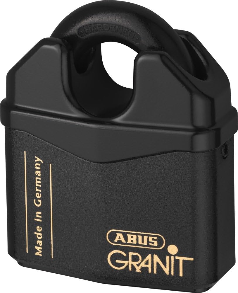 ABUS 37/80 Granit Alloy Steel Rekeyable Padlock, Keyed Different Pack of 2