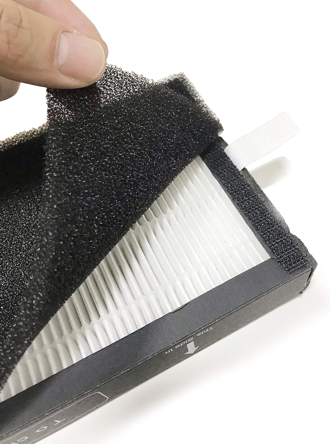 Nispira Premium True HEPA Filter Replacement Compatible with Hoover Part AH60015. Fits Air Purifier WH10040 and WH10060. 2 Filters Pack of 2