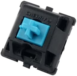 yue Cherry RGB Mechanical Keyboard Shaft Body red Blue Brown Silver Mute Powder SMD Patch Shaft Switch Mechanical Keyboard Switch (Cherry RGB Mute Pink Switch 65 PCS) Pack of 2