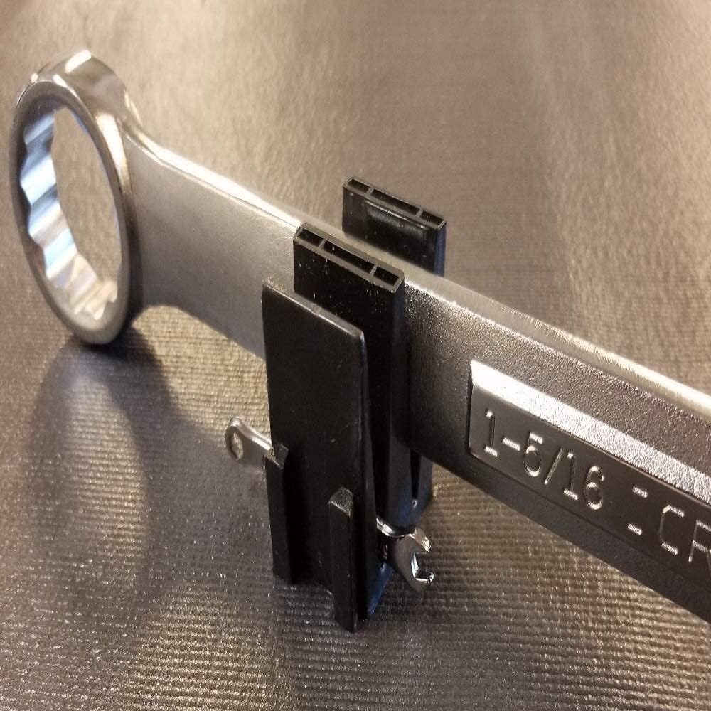 ToolBox Widget - Modular Wrench Organizer for Tool Drawer Storage | Magnetic Wrench Holder | Tool box Kit for Professional & DIY Mechanics | Organize Your Tools For Fast Accountability - 4 Kits