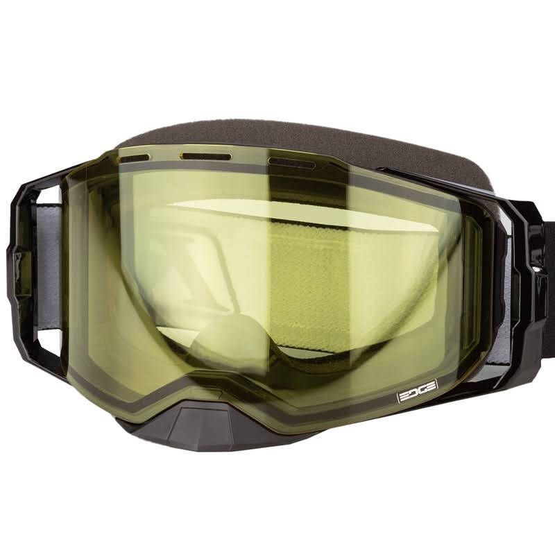 Klim Edge Goggle Focus Black Light Yellow Tint
