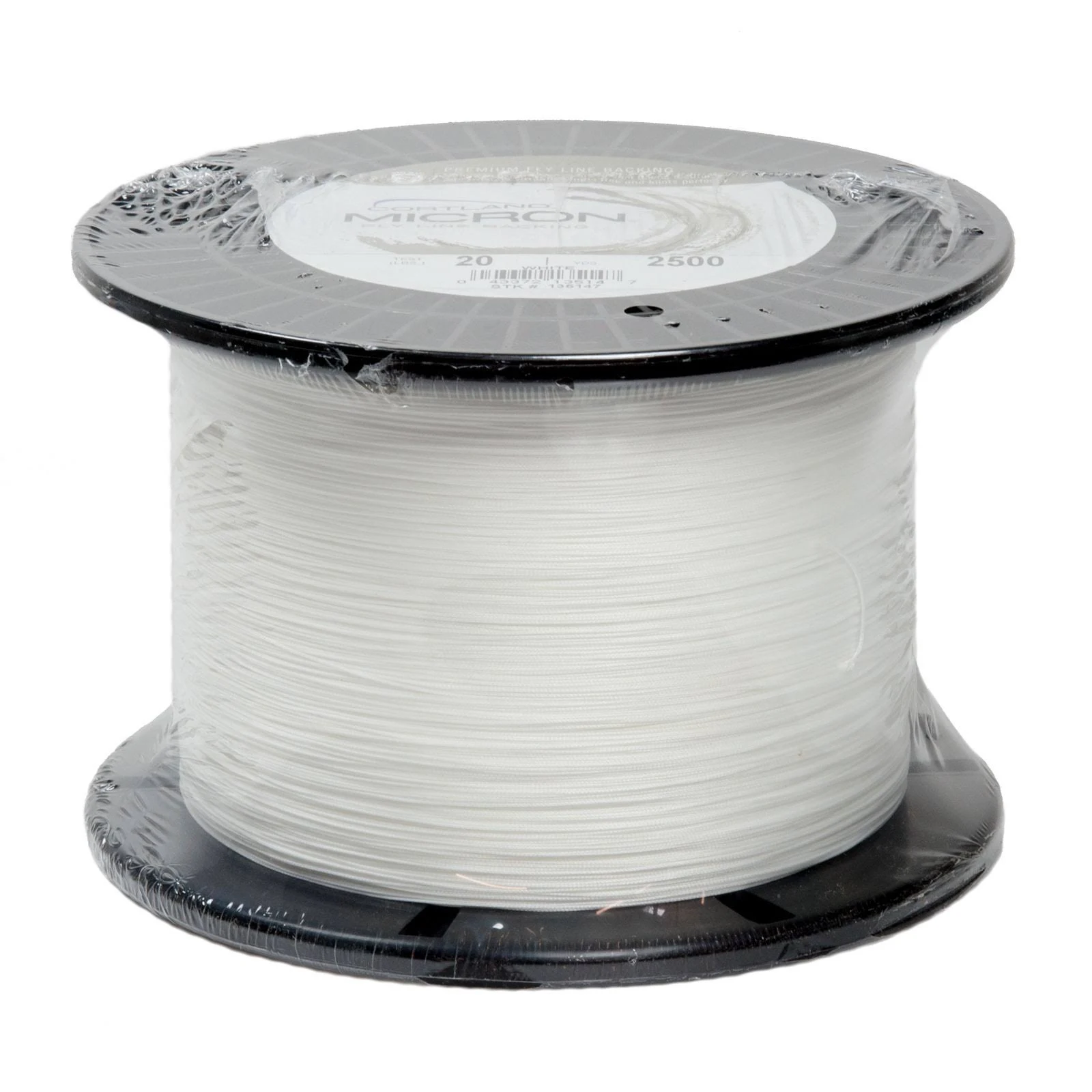 Cortland Micron Fly Line Backing, White