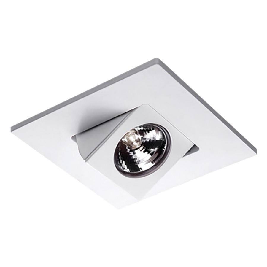 WAC Lighting 4x22 Square Adjustable Directional TRIM, White - HR-D416LED-WT
