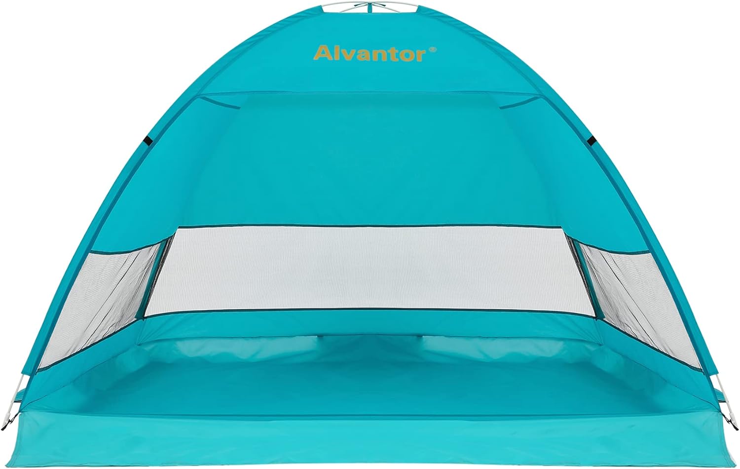 Alvantor Beach Tent Coolhut Plus Beach Umbrella Outdoor Sun Shelter Cabana Automatic Instant Pop-Up UPF 50+ Sun Shade Portable Camping Canopy Easy Set Up Light Weight Windproof