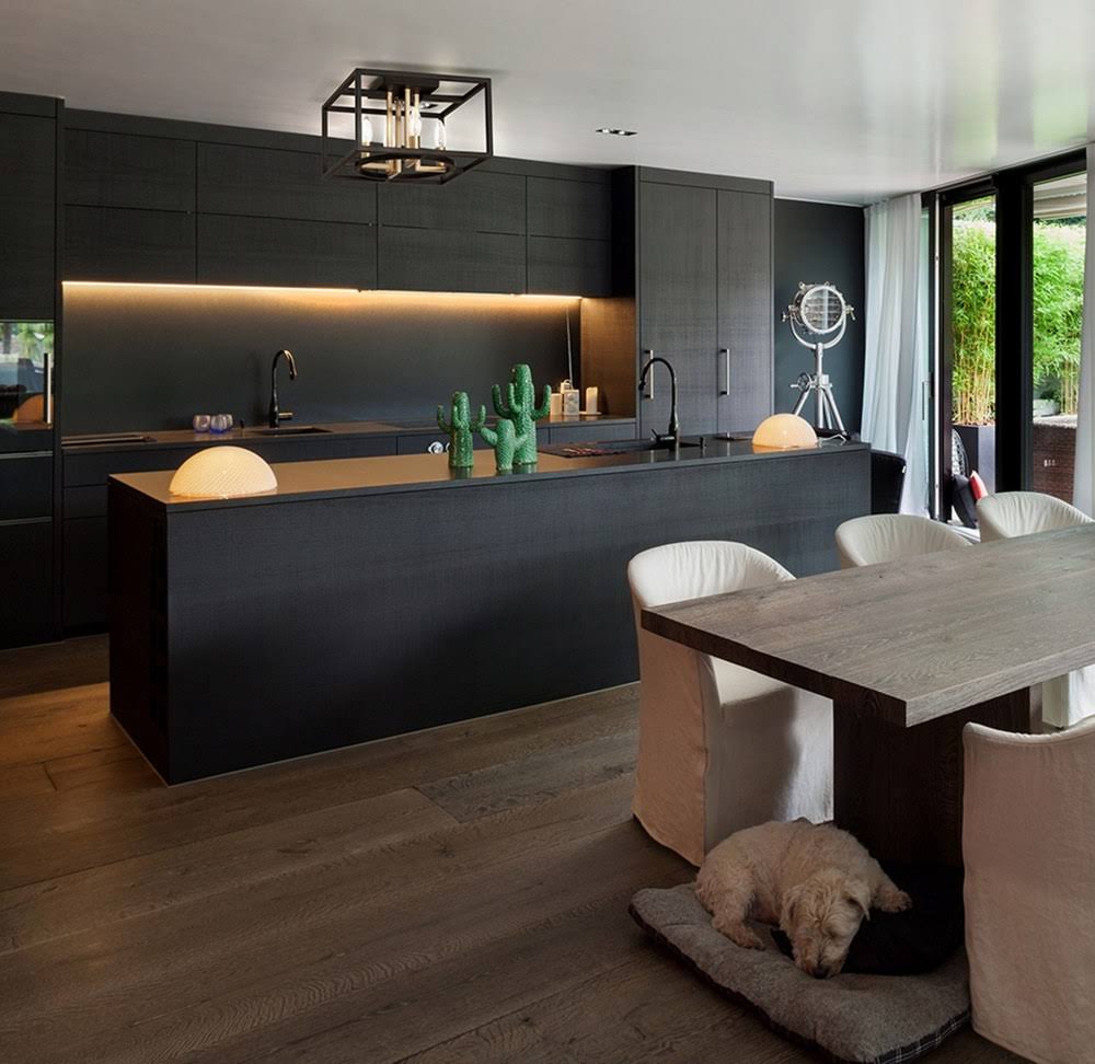 Eglo Mundazo 12-Inch Ceiling Light (Black and Chrome) 204602A