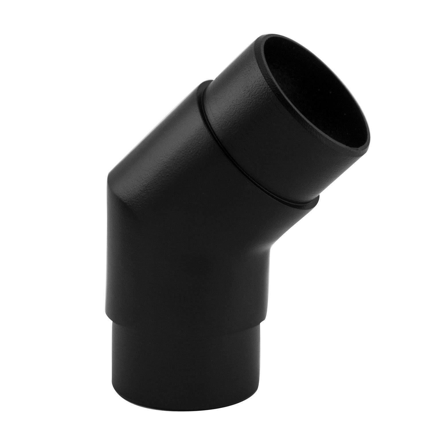 KegWorks Flush Angle Fitting 135(45) Degree - Matte Black - 2x22 OD