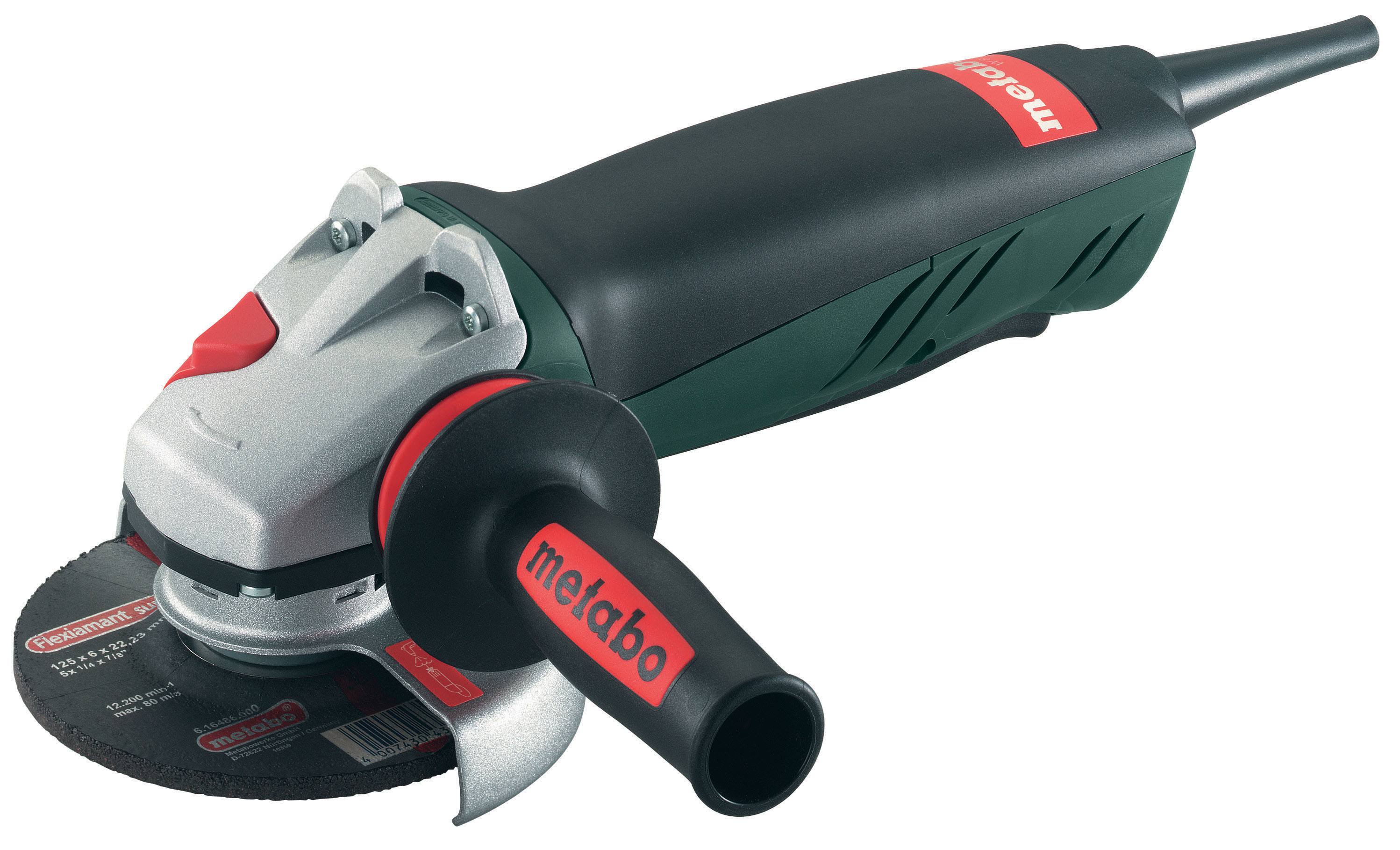 Metabo #W 12-125 Quick - 5x22 Angle Grinder, 10.5 Amps, Each