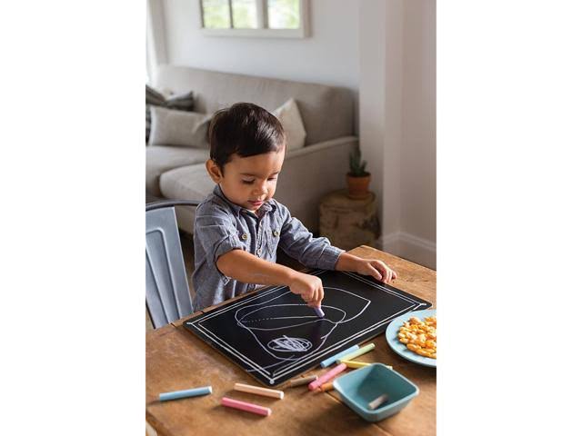 Now Designs Kids Laminated Apron, Blackboard