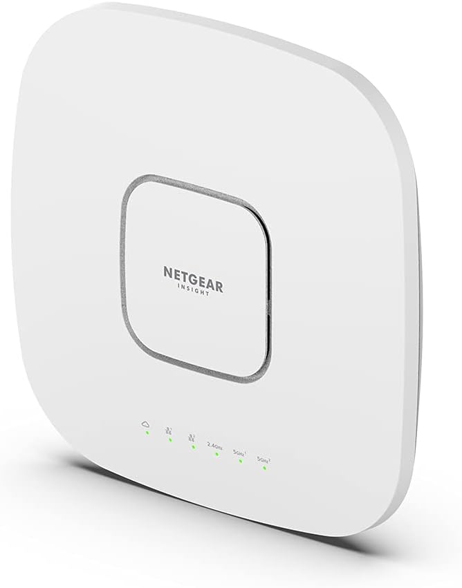 NETGEAR Wireless Access Point (WAX620) - WiFi 6 Dual-Band AX3600 Speed | Up to 256 Client Devices | 1x2.5G Ethernet LAN Port | 802.11ax | Insight Remote Management | PoE+ | Power Adapter not Included