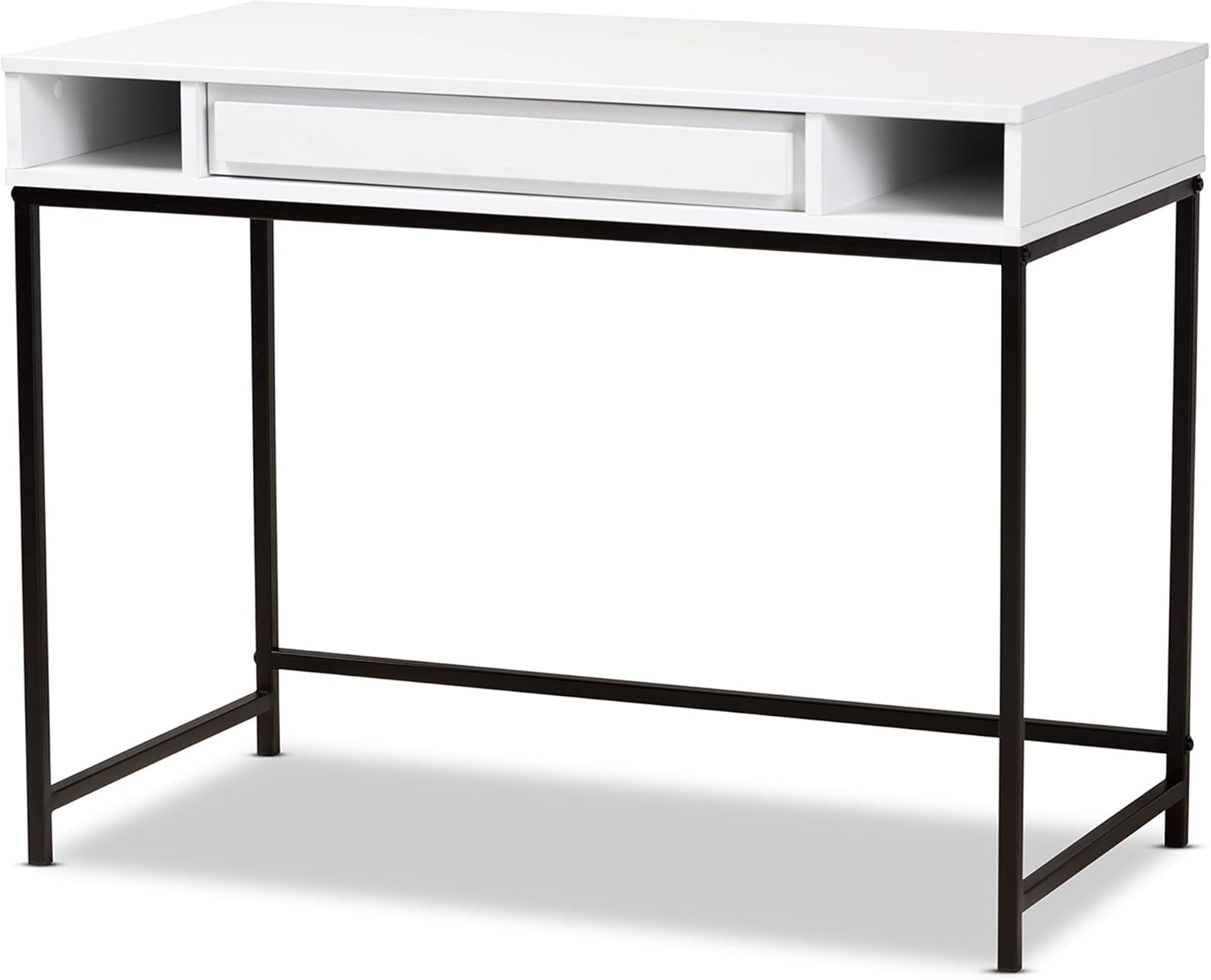 Baxton Studio Desks, White/Black