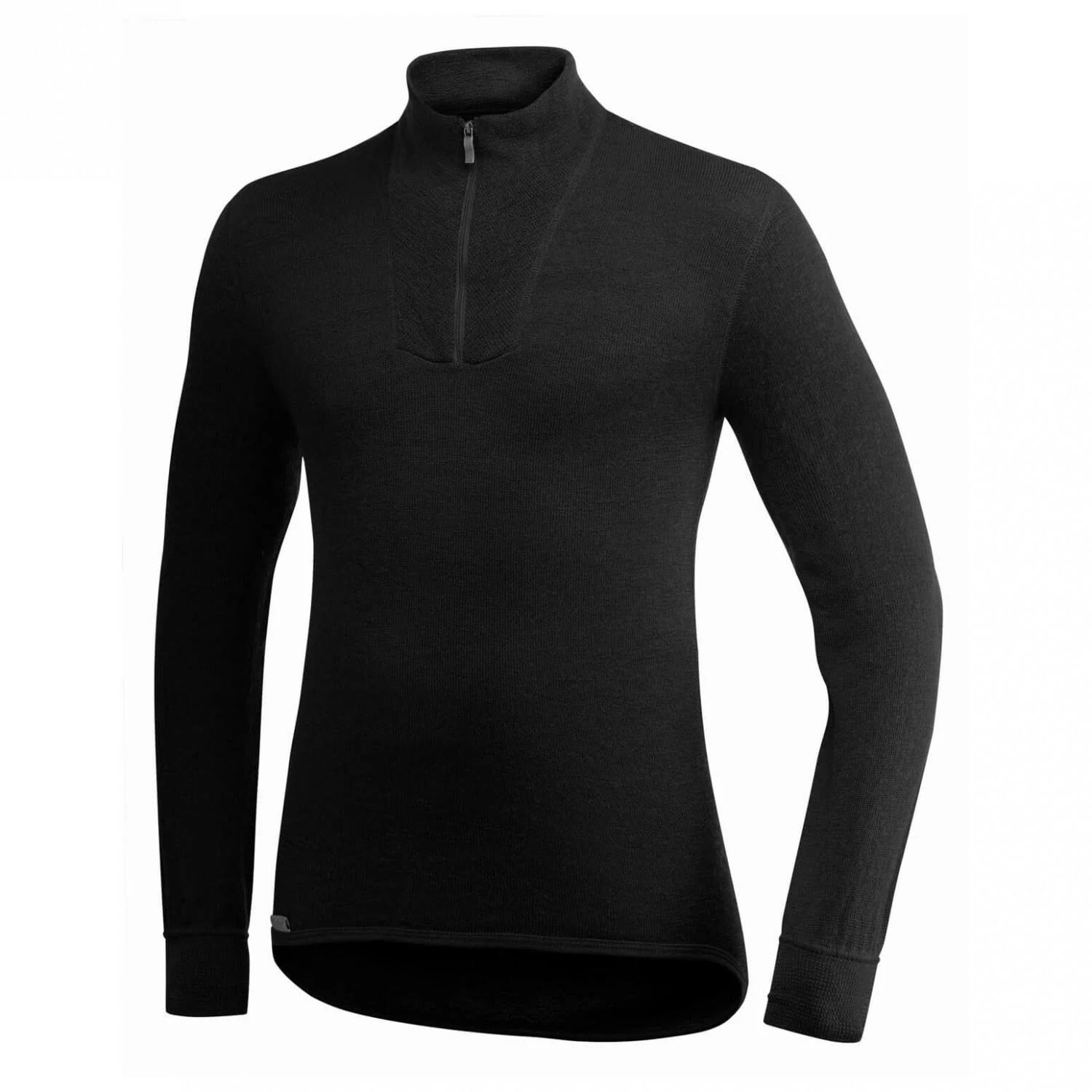 Woolpower Zip Turtleneck (XXXL 400 g/m&sup2; - Black)